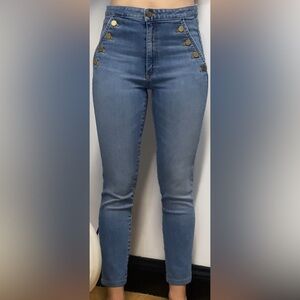 Ramy Brook Sky Blue Skinny Jeans